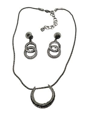 Brighton Necklace & Pierced Earrings Set Stardust Pattern